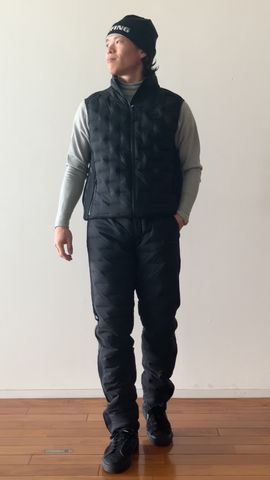 BRIEFING ハイブリッドダウンベスト WOMEN'S HYBRID DOWN VEST（ウィメンズ ハイブリッド ダウン