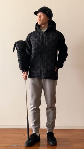 MEN'S HYBRID DOWN PARKA（メンズ ハイブリッド ダウンパーカ