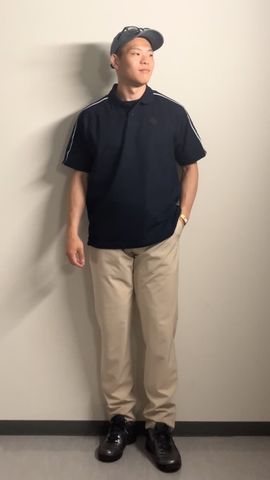 MEN'S LINE POLO RF（メンズ ラインポロ（リラックスフィット