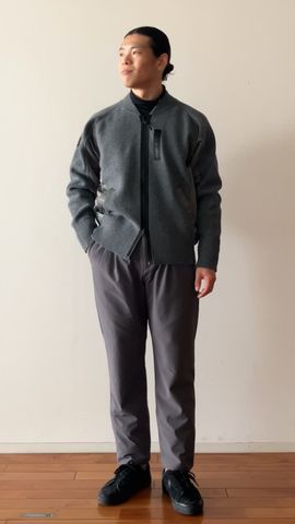 メンズウェア BRIEFING PLEATED WIDE TAPERED PANTS MEN'S STORMFLEECE WIDE TAPERED PANTS（メンズ ストームフリース