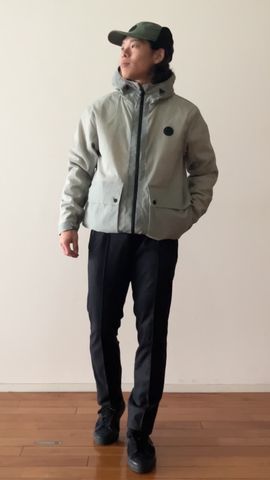 CE MEN'S NYLON BACK FLEECE FLAP CAP（CE メンズ ナイロン バック