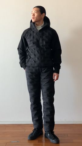 新品　BRIEFING MENS HYBRID DOWN PANTS M MEN'S HYBRID DOWN PANTS（メンズ ハイブリッド ダウンパンツ（ロング