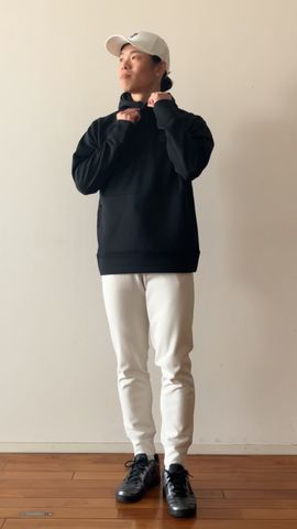 CE MEN'S MESH FAKE LAYERED HALFZIP（CE メンズ メッシュ フェイク
