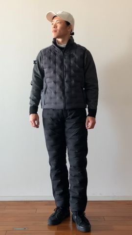 MEN'S HYBRID DOWN PANTS（メンズ ハイブリッド ダウンパンツ（ロング