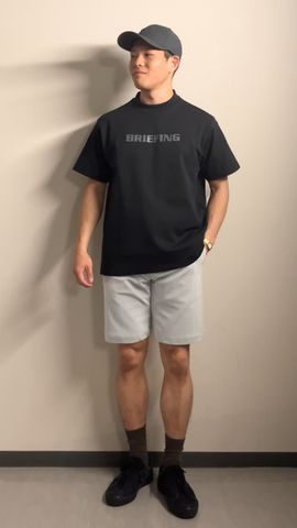 MEN'S NYLON CORDUROY SHORT PANTS（メンズ ナイロン コーデュロイ