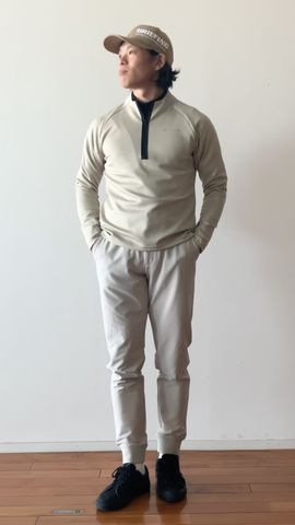 MEN'S TOUR LS HALFZIP（メンズ ツアー ロングスリーブ ハーフジップ