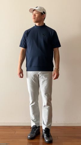 MEN'S NYLON CORDUROY 5-POCKETS PANTS（メンズ ナイロン コーデュロイ