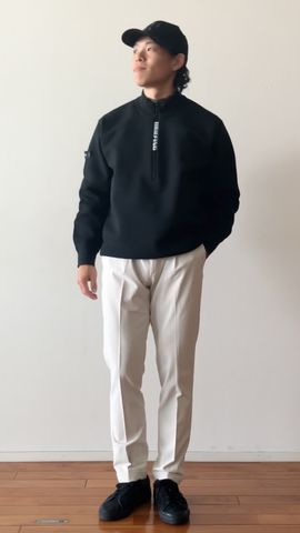 MEN'S WR KNIT HALFZIP TOP（メンズ WRニット ハーフジップ トップ