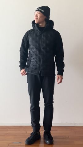 MEN'S HYBRID DOWN PARKA（メンズ ハイブリッド ダウンパーカ