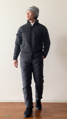 MEN'S WINDBLOCK MOLE YARN KNIT BLOUSON（メンズ ウィンドブロック