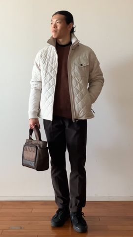 CE MEN'S WR BIAS LOGO CREWNECK KNIT（CE メンズ WR バイアス ロゴ