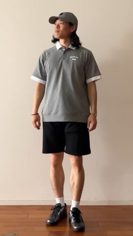 MEN'S BACK PILE SHORT PANTS（メンズ バックパイル ショートパンツ