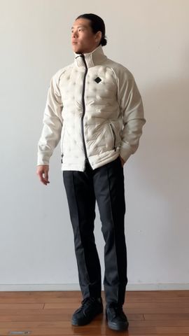 MEN'S HYBRID DOWN PARKA（メンズ ハイブリッド ダウンパーカ
