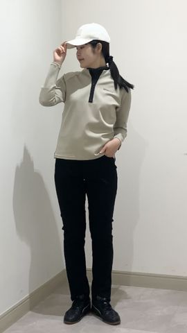 MEN'S TOUR LS HALFZIP（メンズ ツアー ロングスリーブ ハーフジップ