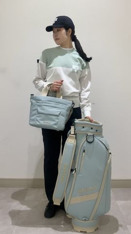 MEN'S STITCHED 3D LOGO SLIM PANTS（メンズ ステッチド 3Dロゴ スリム