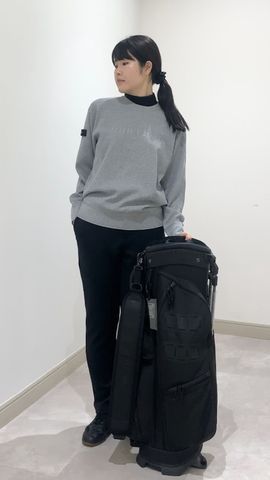 MEN'S BACK LOGO CREWNECK KNIT（メンズ バックロゴ クルーネック