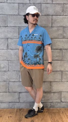 PAIKAJI MEN'S WEST COAST OPEN COLLAR SHIRT（パイカジメンズウエスト