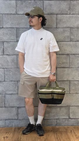 CR MEN'S PILE CAMO JQ HIGHNECK（リラックスフィット）（CRメンズ