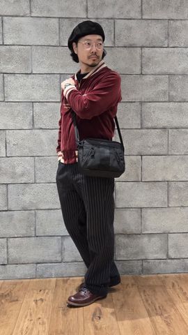 【ブリーフィング】バイアスロゴニット ブラック BRIEFING ブリーフィング デルタ ショルダーバッグ STANDARD