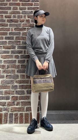 CL WOMEN'S GLITTER LINE KNIT FLARE SKIRT（CL ウィメンズ グリッター