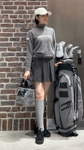 CL WOMEN'S WOOLY PLEATED SKIRT（CLウイメンズウーリープリーツド