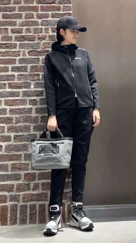 WOMEN'S WARM LOGO LINE PANTS（ウィメンズ ウォーム ロゴラインパンツ