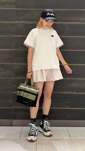 LA WOMEN'S MINI LINE HIGHNECK（リラックスフィット）（LA ウィメンズ