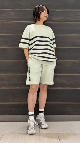 BRIEFING トレーナー　UVカット　撥水機能 LW THERMAL KNIT SHORT PANTS（LW サーマルニットショートパンツ