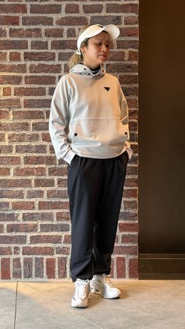 新品　ブリーフィング　フーディ　リラックスフィット　XS LA WOMEN'S MINI LINE HIGHNECK（リラックスフィット）（LA ウィメンズ