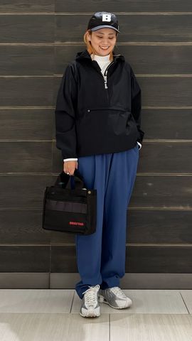 【新品・タグ付き】 今期新作 BRIEFING ウィンドアノラック 黒 M WOMEN'S POCKETABLE WIND ANORAK（ウィメンズ ポケッタブル ウィンド