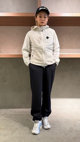 WOMEN'S STITCHED 3D LOGO CREWNECK TOP（ウィメンズ ステッチド 3D