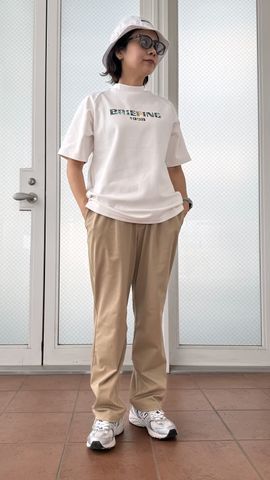 CR MEN'S BOTANICAL LOGO HIGHNECK （リラックスフィット）（CRメンズ