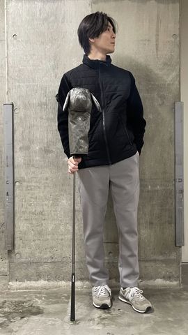 MEN'S WARM LOGO LINE PANTS（メンズ ウォーム ロゴラインパンツ