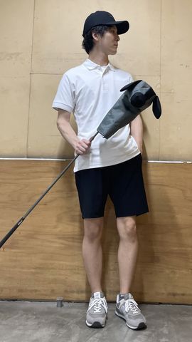 MEN'S BG FLAG POLO（メンズBGフラッグポロ（ポロシャツ