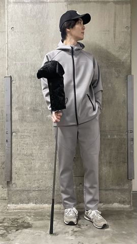 MEN'S WARM LOGO LINE PANTS（メンズ ウォーム ロゴラインパンツ