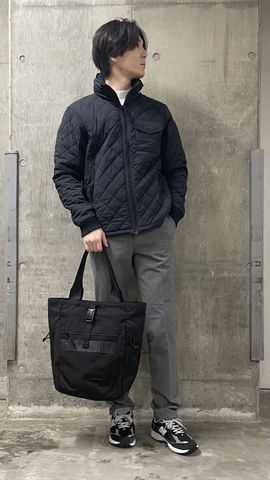 MEN'S QUILTED INSULATION BLOUSON（メンズ キルテッド