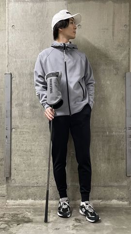 MEN'S 3D LOGO PARKA（メンズ 3Dロゴパーカー（セットアップ