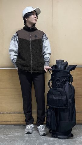 HOL MEN'S FAIR ISLE CREWNECK KNIT（ホリデー メンズ フェアアイル