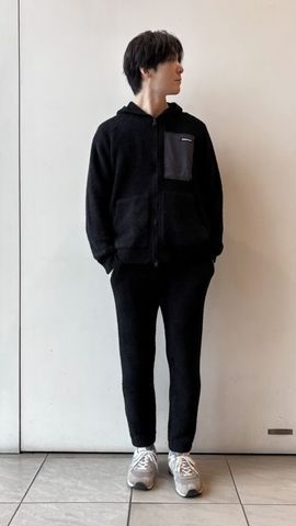 LW KNIT FLEECE PARKA（LW ニットフリースパーカー（ルームウェア