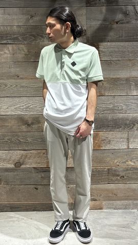 MEN'S NYLON CORDUROY 5-POCKETS PANTS（メンズ ナイロン コーデュロイ