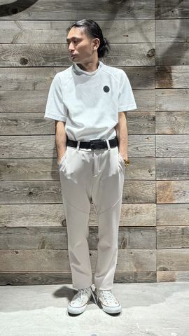 MEN'S 3D LOGO SLIM PANTS（メンズ 3Dロゴ スリムパンツ（セットアップ