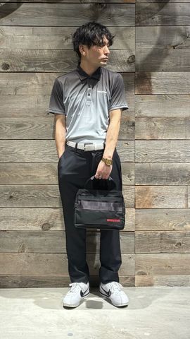MEN'S COOLCORE LOGO ELASTIC PANTS（メンズ クールコア ロゴ エラ
