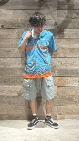 PAIKAJI MEN'S WEST COAST OPEN COLLAR SHIRT（パイカジメンズウエスト