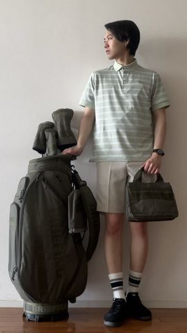MEN'S SLAB TAPED SHORT PANTS（メンズ スラブ テープド ショート