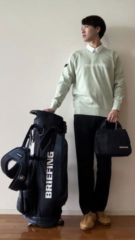 MEN'S STITCHED 3D LOGO SLIM PANTS（メンズ ステッチド 3Dロゴ スリム