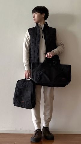 MEN'S HYBRID DOWN VEST（メンズ ハイブリッド ダウンベスト