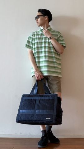 CR MEN'S BELTED WIDE SHORT PANTS（CR メンズベルテッドワイド