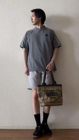 MEN'S SEERSUCKER SHORT PANTS（メンズ シアサッカー ショートパンツ