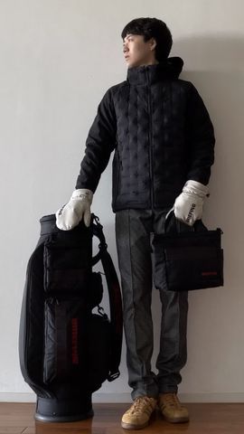 MEN'S HYBRID DOWN PARKA（メンズ ハイブリッド ダウンパーカ