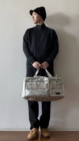 MEN'S WARM LOGO LINE PANTS（メンズ ウォーム ロゴラインパンツ